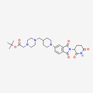 molecular formula C29H39N5O6 B12372997 E3 ligase Ligand-Linker Conjugate 41 