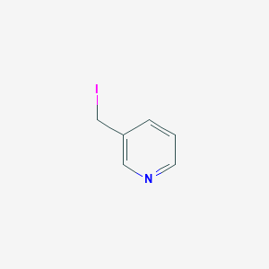 molecular formula C6H6IN B123730 3-(碘甲基)吡啶 CAS No. 142179-84-8