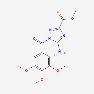 molecular formula C14H16N4O6 B12373037 FXIIa-IN-3 