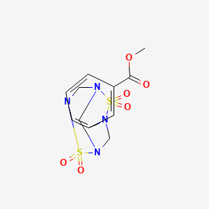 molecular formula C11H12N4O6S2 B12373083 TETS-Methyl benzoate 