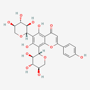 molecular formula C25H26O13 B12373087 6,8-Di-C-|A-D-xylopyranoside 