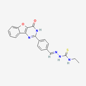 molecular formula C20H17N5O2S B12373114 Parp-1-IN-13 