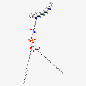 molecular formula C73H119N3O9P+ B12373123 Cy5-DSPE 
