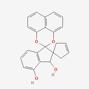 molecular formula C23H18O4 B12373161 Antibacterial agent 193 