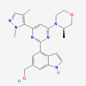 molecular formula C23H26N6O2 B12373199 Atr-IN-24 CAS No. 2370889-43-1