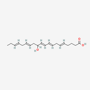 molecular formula C20H30O3 B1237325 12-Hydroxy-5,8,10,14,17-eicospentaenoic acid CAS No. 74838-73-6
