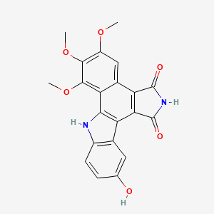 molecular formula C21H16N2O6 B12373257 BMP agonist 1 