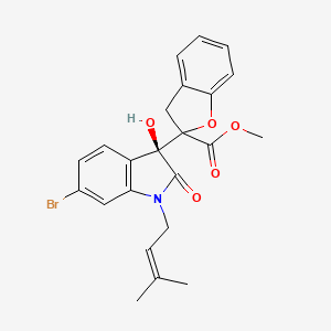 molecular formula C23H22BrNO5 B12373274 Nav1.7-IN-13 