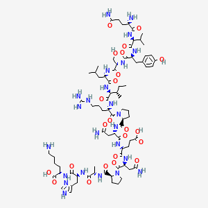 molecular formula C78H124N24O23 B12373292 Influenza NP (311-325) 