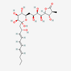 molecular formula C25H40O12 B12373306 Retinestatin 