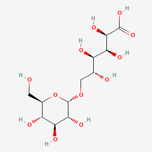 molecular formula C12H22O12 B1237333 Isomaltonic acid CAS No. 534-74-7