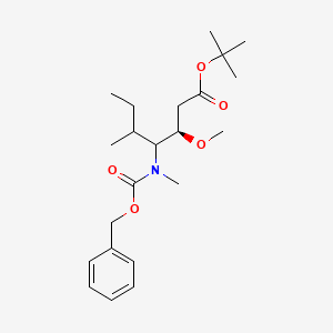 molecular formula C22H35NO5 B12373337 Monomethyl auristatin E intermediate-10 