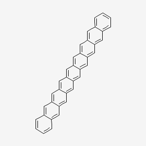 molecular formula C38H22 B1237339 Nonacene 