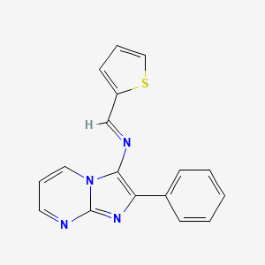 molecular formula C17H12N4S B12373407 Vegfr-2-IN-38 