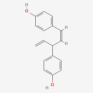 molecular formula C17H16O2 B12373430 cis-Hinokiresinol CAS No. 79056-22-7