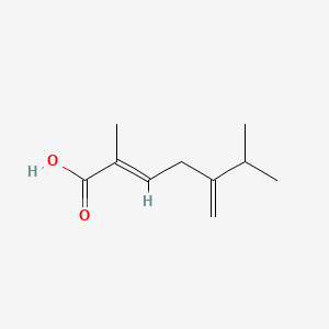 trans-2-Methyl-5-isopropylhexa-2,5-dienoic acid
