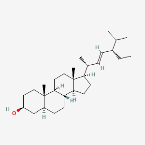 molecular formula C29H50O B1237350 Stigmast-22E-en-3beta-ol 
