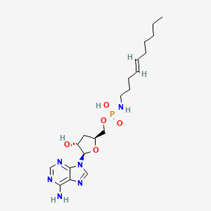 molecular formula C20H33N6O5P B1237359 Acdpa CAS No. 140686-45-9