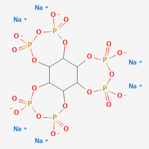 molecular formula C₆H₆Na₆O₂₁P₆ B123736 ITTP 六钠盐 CAS No. 23103-35-7