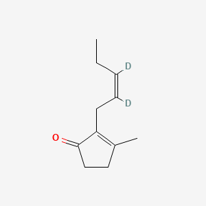 2-[(Z)-2,3-dideuteriopent-2-enyl]-3-methylcyclopent-2-en-1-one