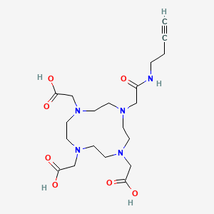 molecular formula C20H33N5O7 B12373722 Butyne-DOTA 