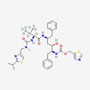 molecular formula C37H48N6O5S2 B12373750 Ritonavir-d8 