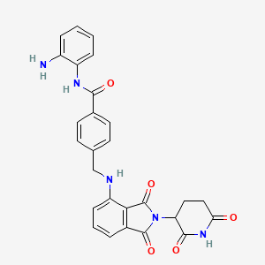 molecular formula C27H23N5O5 B12373781 Hdac-IN-66 