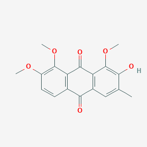 molecular formula C18H16O6 B12373792 Oat1/3-IN-2 