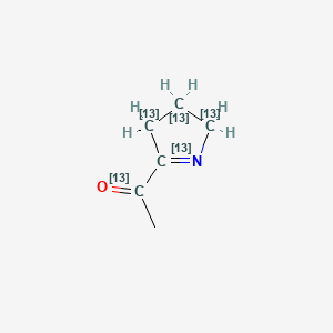 2-Acetyl-1-pyrroline-13C5