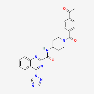 molecular formula C25H23N7O3 B12373800 Cyp51/PD-L1-IN-2 