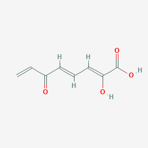 2-Hydroxy-6-oxoocta-2,4,7-trienoate