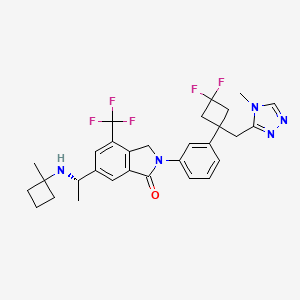 molecular formula C30H32F5N5O B12373819 Cbl-b-IN-6 