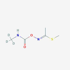 methyl (1E)-N-(trideuteriomethylcarbamoyloxy)ethanimidothioate