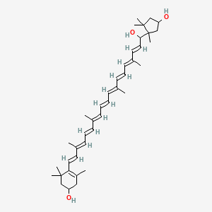 molecular formula C40H58O3 B1237387 beta,kappa-Carotene-3,3',6'-triol CAS No. 33981-79-2