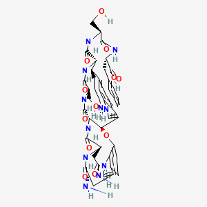 molecular formula C47H55N11O12 B12373904 Darobactin CAS No. 2409072-20-2