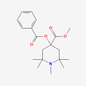 molecular formula C19H27NO4 B1237395 α-优卡因 CAS No. 470-68-8