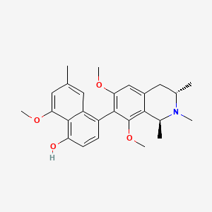 molecular formula C26H31NO4 B12373958 Ancistrotecine B 