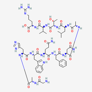 molecular formula C64H94N20O16 B12373982 Hyaluronan-IN-1 