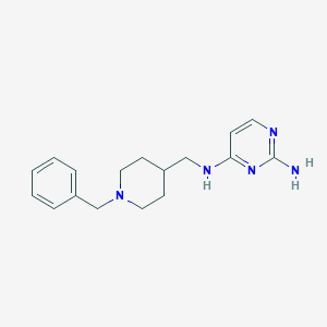 molecular formula C17H23N5 B12374022 AChE/BuChE-IN-4 