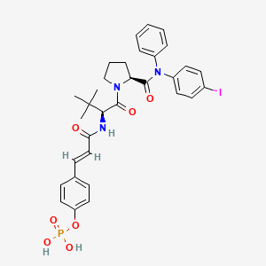 molecular formula C32H35IN3O7P B12374041 Stat6-IN-3 