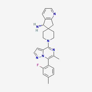 molecular formula C26H27FN6 B12374045 Shp2-IN-18 