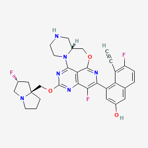 molecular formula C32H29F3N6O3 B12374080 pan-KRAS-IN-13 