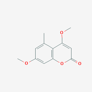 molecular formula C12H12O4 B12374122 Siderin CAS No. 53377-54-1