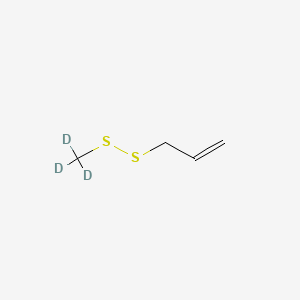 molecular formula C4H8S2 B12374138 Allyl methyl disulfide-d3 