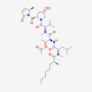 molecular formula C38H63N5O9 B12374160 Microcolin H 