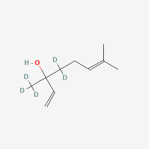 molecular formula C10H18O B12374167 d5-Linalool 