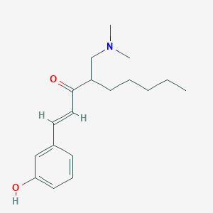 molecular formula C18H27NO2 B1237418 Dmamhpn CAS No. 81134-44-3