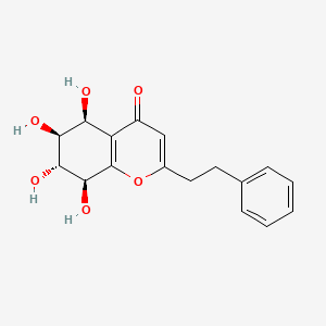 molecular formula C17H18O6 B12374205 6-Epiagarotetrol 