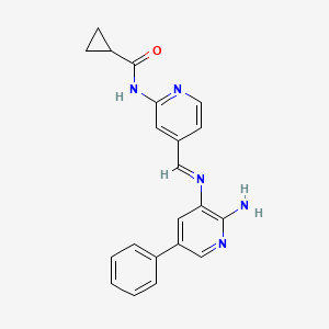 molecular formula C21H19N5O B12374266 Pimpc 