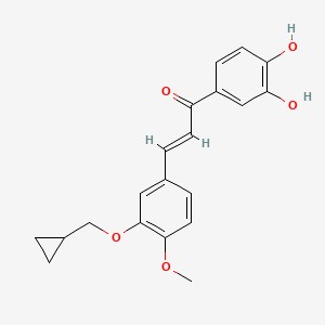 molecular formula C20H20O5 B12374277 Pde4-IN-13 